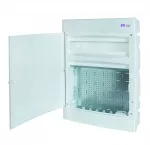 ECM 3x18PO MEDIA-MOD Obudowa podtynkowa MEDIA z 1 rzędem pod modułówkę wyposażona w płytę i gniazdko