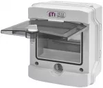 ECH-6G Obudowa natynkowa 6 mod. IP65 drzwi transparentne