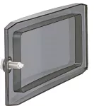 DOOR-ECH-12PT Drzwiczki transparentne