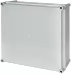 SB-44G Obudowa natynkowa poliestrowa z płytą montażową poliestrową, pokrywa szara