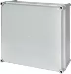 SB-44G Obudowa natynkowa poliestrowa z płytą montażową poliestrową, pokrywa szara