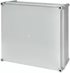 SB-44G Obudowa natynkowa poliestrowa z płytą montażową poliestrową, pokrywa szara