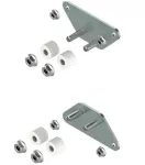 UA-S Uchwyt środkowy do płyt PM-G i wsporników WD montowanych na tylnej ścianie obudowy (1kpl.=2szt)