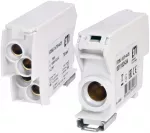 EDBJ-1x70-4x25 Blok rozdzielczy 192A (1x4-70mm2/4x1,5-25mm2) szary