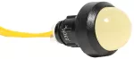 LS LED 20 Y 230AC Lampka sygnalizacyjna LED D=20mm żółta 230V AC