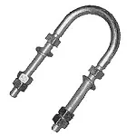 130mm Wieszak śrubowo kabłąkowy L70 h-130