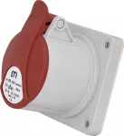 EER 1643 16A, 400V, 3P+PE, Gniazdo tablicowe proste, IP54