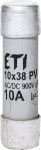 CH10x38 gR 10A/900V AC/DC Wkładka topikowa cylindryczna PV gR 900V