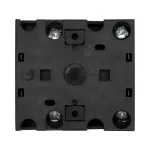 T0-1-15431/E Przełącznik zasilania, Styki: 2, 20 A, tabliczka: HAND-0-AUTO, 45 °, bez samopowrotu, montaż natablicowy, pokrętło czarne bez możliwości blokady