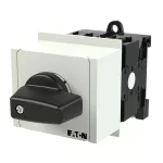 T0-3-15924/IVS Przełącznik woltomierzy, Styki: 6, 20 A, 3 x faza-faza, 3 x faza-N, tabliczka: faza/faza-faza/N, 60 °, bez samopowrotu, montaż na szynę TH, pokrętło czarne bez możliwości blokady