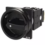 T0-4-15682/EA/SVB Rozłącznik główny, 6 bieg. + 1 NO + 1 NC, 20 A, funkcja awaryjnego zatrzymania, 90 °, blok. na kłódkę w pozycji Wył., montaż natablicowy, pokrętło czerwono-żółte z blokadą na kłódkę