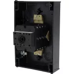 T5B-4-15682/I4 Przełącznik Zał.-Wył., 6 bieg. + 1 NO + 1 NC, 63 A, 90 °, w obudowie IP65, pokrętło czarne bez możliwości blokady