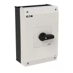 P3-63/I4/N Przełącznik Zał.-Wył., 3 bieg.+N, 63 A, w obudowie IP65, pokrętło czarne bez możliwości blokady