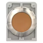 M30I-FDRL-A Przycisk podśw. 30mm płaski,bez sam.,bursztynowy, stal nierdz.