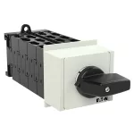 T0-8-8372/IVS Przełącznik zasilania, Styki: 16, 20 A, tabliczka: 1-2, 90 °, bez samopowrotu, montaż na szynę TH, pokrętło czarne bez możliwości blokady