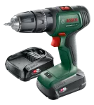 Wiertarko-wkrętarka udarowa akumulatorowa UniversalImpact 18V (1x1,5 Ah/1x2,5 Ah) + zestaw 46AC + AL18V-20 w Systembox S