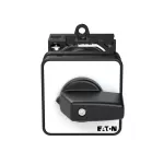 T0-1-91/Z Przełącznik krokowy do ogrzewania, Styki: 2, 20 A, tabliczka: 0-2, 60 °, 2 kroki, 60°, bez samopowrotu, montaż rozłączny, pokrętło czarne bez możliwości blokady