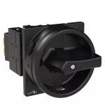 T0-2-8900/EA/SVB-SW Przełącznik Zał.-Wył., 3 bieg. + N, 20 A, 90 °, montaż natablicowy, pokrętło czarne z blokadą na kłódkę