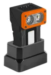 Lampa czołowa akumulatorowa 500 lm z bazą