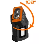 Lampa czołowa akumulatorowa 500 lm z bazą
