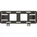 ZFS61/62-T0 Ramki mocujące do tabliczek/z tabliczkami, otwierać tylko kiedy rozłącznik główny jest w pozycji 0, w DE/EN, dla T0, T3, P1