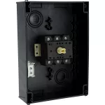 P3-100/I5 Rozłącznik główny, 3 bieg., 100 A, w obudowie IP65, pokrętło czarne bez możliwości blokady