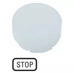 M22-XDLH-W-GB0 Soczewka przycisku, wystająca biała, z o