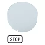 M22-XDLH-W-GB0 Soczewka przycisku, wystająca biała, z o