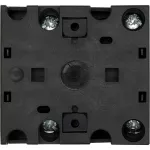 T0-1-8210/EZ Przełącznik zasilania, Styki: 2, 20 A, tabliczka: 1-0-2, 60 °, bez samopowrotu, montaż natablicowy 22,3 mm, pokrętło czarne bez możliwości blokady