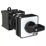 T0-3-8228/Z Przełącznik nawrotny, Styki: 5, 20 A, tabliczka: 102, 45 °, z samopowrotem, montaż rozłączny, pokrętło czarne bez możliwości blokady