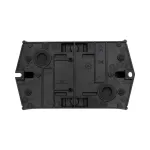 T0-2-8221/I1 Przełącznik zasilania, Styki: 4, 20 A, tabliczka: 1-2, 90 °, bez samopowrotu, w obudowie IP65, pokrętło czarne bez możliwości blokady