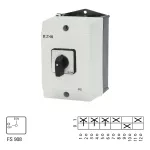 T3-3-15683/I2 Przełącznik Zał.-Wył., 3 bieg. + 2 NO + 1 NC, 32 A, 90 °, w obudowie IP65, pokrętło czarne bez możliwości blokady