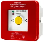 Wyłacznik alarmowy PPWPp-6s A 4 tory prądowe 12A NC-NC NC-NC, podtynkowy, samoczynny diody czerw/ziel 230V AC lub 24V DC