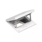 Simon Connect TSC-KFH100SEC-72 Wkład z pokrywą; puste miejsce 45x45 mm oraz zaślepka 22,5x45 mm; zamek imbusowy; stal nierdzewna