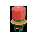 M30-PVL30 Przycisk bezp. 30mm,otwór 30mm,pierścień podśw.,odblok.przez pociągnięcie