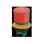 M30-PVL30 Przycisk bezp. 30mm,otwór 30mm,pierścień podśw.,odblok.przez pociągnięcie