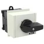 T0-2-15679/IVS Przełącznik Zał.-Wył., 3 bieg. + 1 NO, 20 A, 90 °, montaż na szynę TH, pokrętło czarne bez możliwości blokady