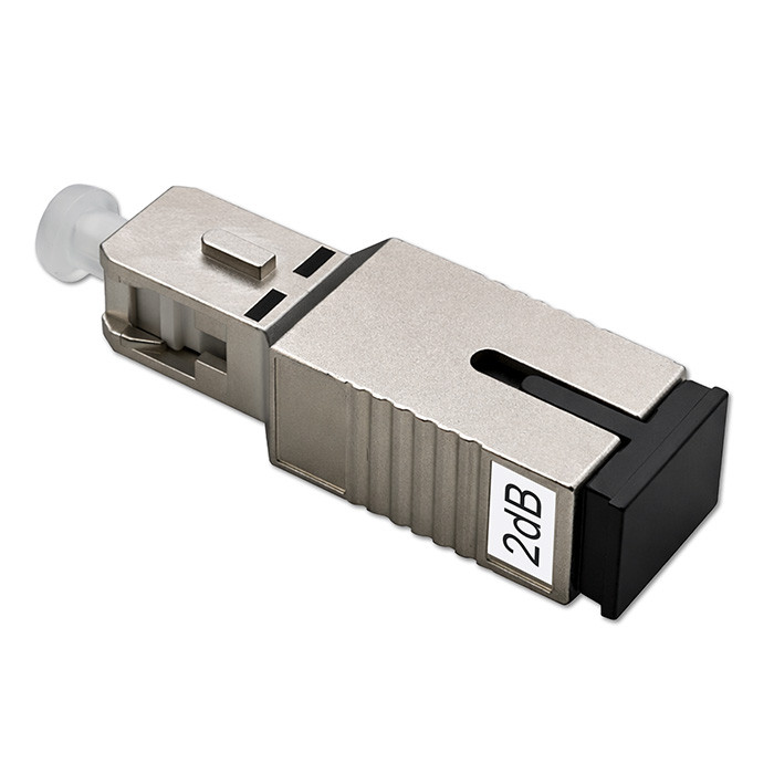 Qoltec Tłumik światłowodowy SC/UPC (F) - SC/UPC (M) | Singlemode | 2dB