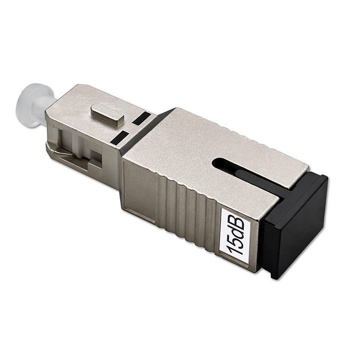 Qoltec Tłumik światłowodowy SC/UPC (F) - SC/UPC (M) | Singlemode | 15dB