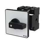 P3-100/Z Przełącznik Zał.-Wył., 3 bieg., 100 A, montaż rozłączny, pokrętło czarne bez możliwości blokady