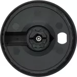 SVB-SW-T0 Pokrętło, czarne, blok. na kłódkę, dla T0