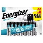 BATERIA ENERGIZER MAX PLUS AA LR6 /8