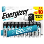 BATERIA ENERGIZER MAX PLUS AA LR6 /10+10