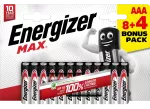 BATERIA ENERGIZER MAX AAA LR3 /8+4