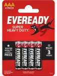 BATERIA EVEREADY SUPER HD AAA R3 /4