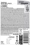 BATERIA EVEREADY SPECJALISTYCZNA CR2016 /2