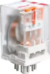 Przekaźnik przemysłowy R15-2013-23-5024-WTL 3P 24 V AC 10 A / 250 V AC