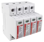 Ogranicznik przepięć typ T1+T2, biegun 3+NPE, Limp: 12,5 kA (10/350), In: 30kA (8/20), Imax: 60kA, Uc: 255V AC RSP-T1T2-AC 12.5/3+NPE