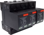 Ogranicznik przepięć typ T1+T2, 3 bieguny, 230V AC, Iimp: 25kA (10/350), Imax: 100kA RSP-E25-30