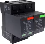 Ogranicznik przepięć do zastosowań wysokonapięciowych, T1+T2, 400V AC, Imax: 100 kA, Uc: 440V AC RSP-EH25/100-440/11